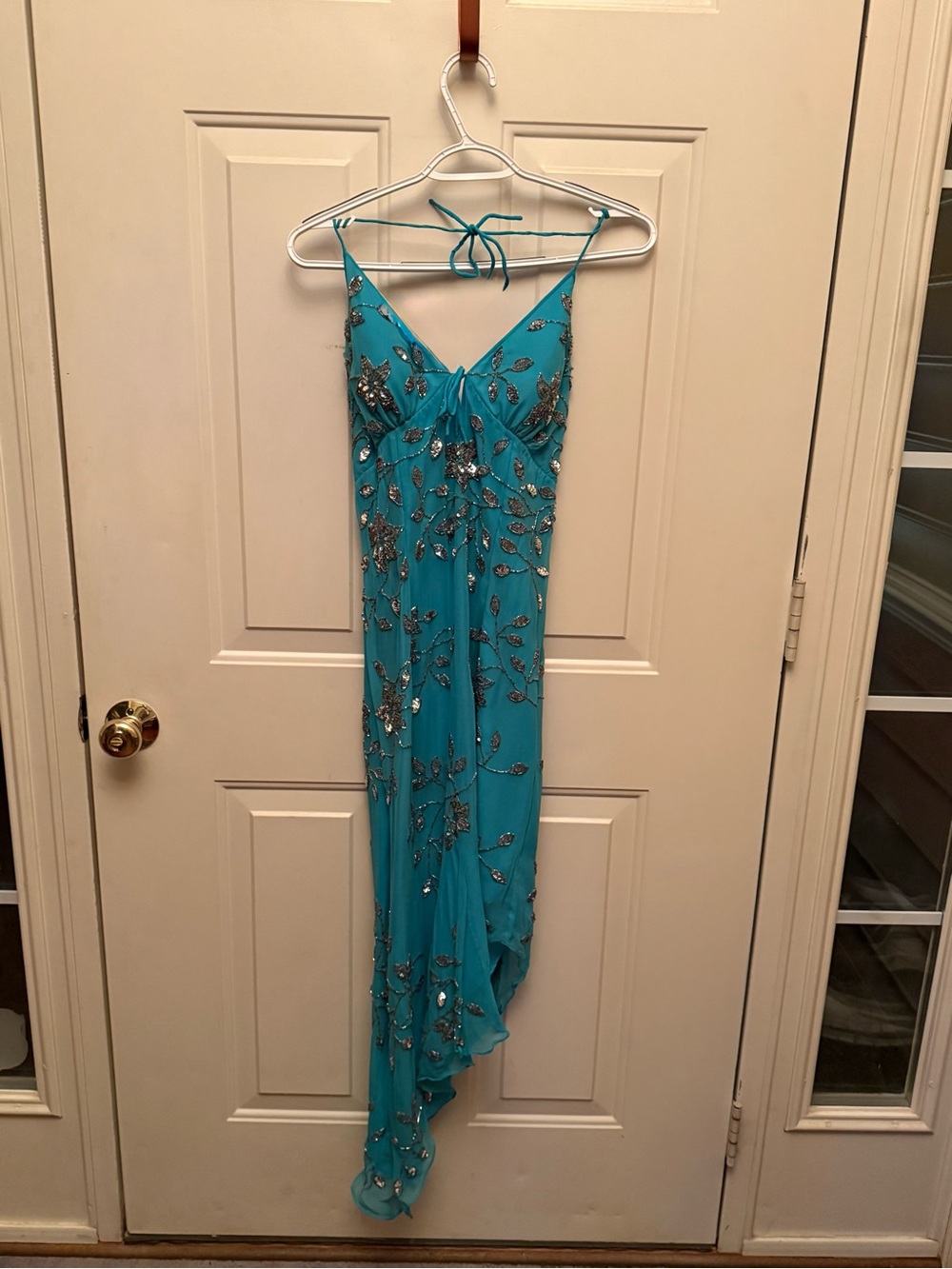 NEW Venus Aqua Beaded Dress